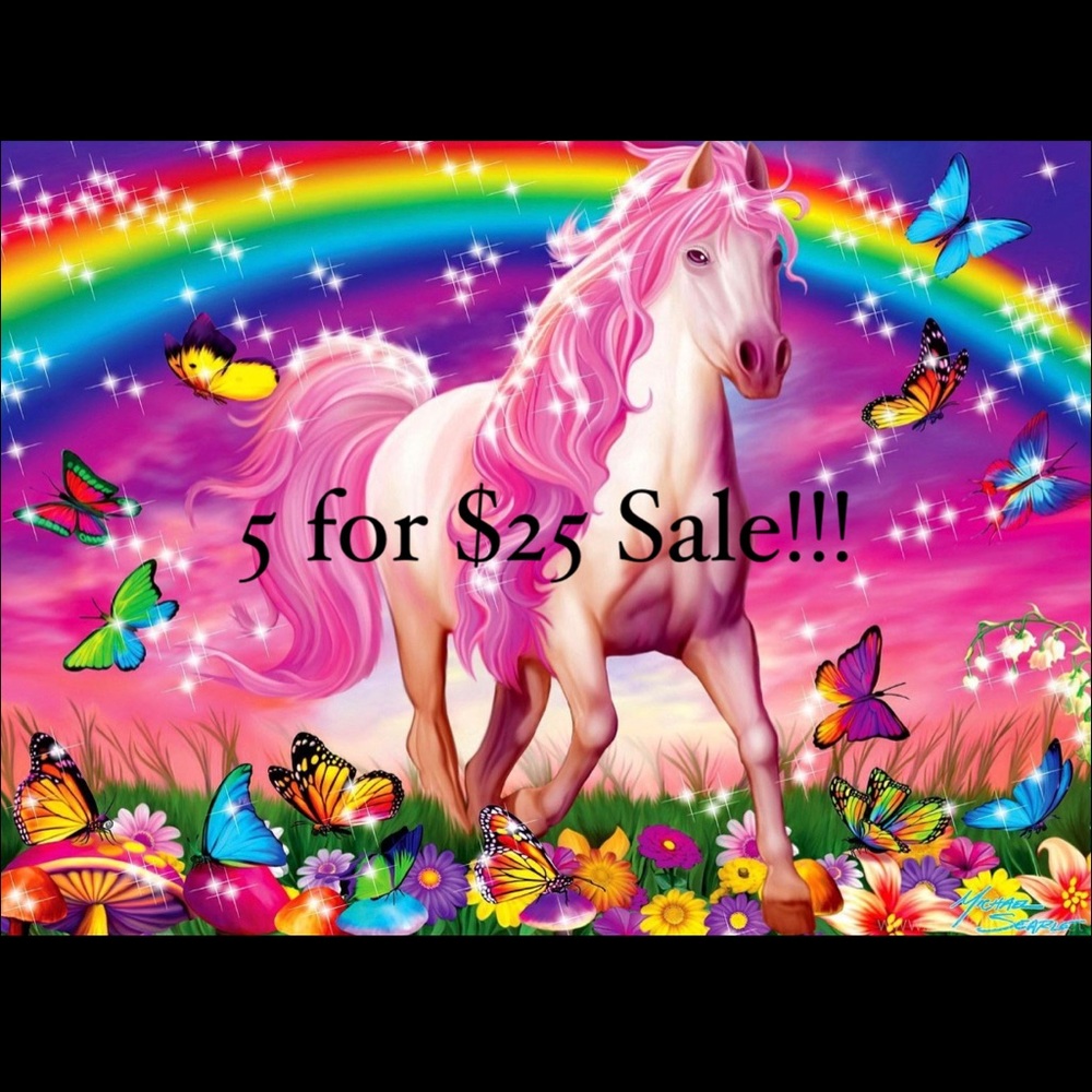 5 for $25 Sale!!!